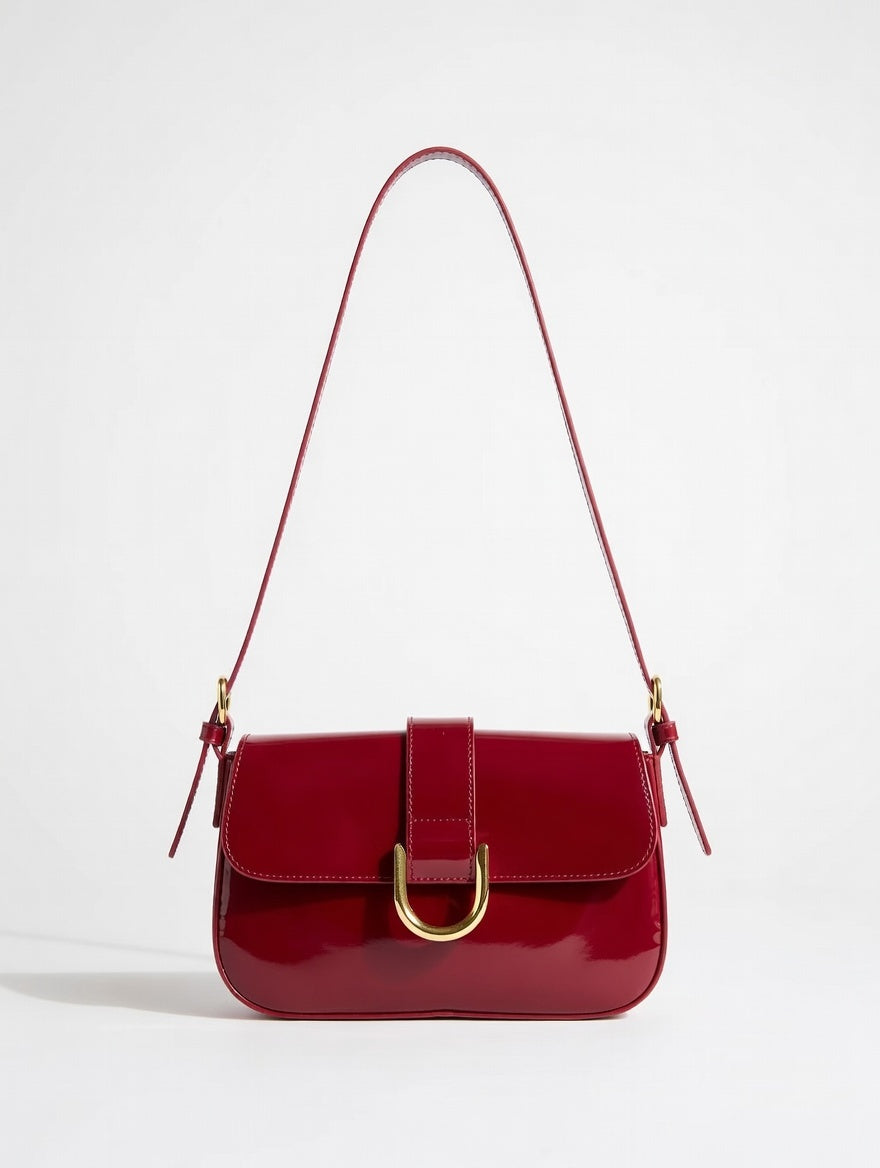 The Matte Weave Crossbody — Adjustable Strap Vegan Leather Small Crossbody Bag