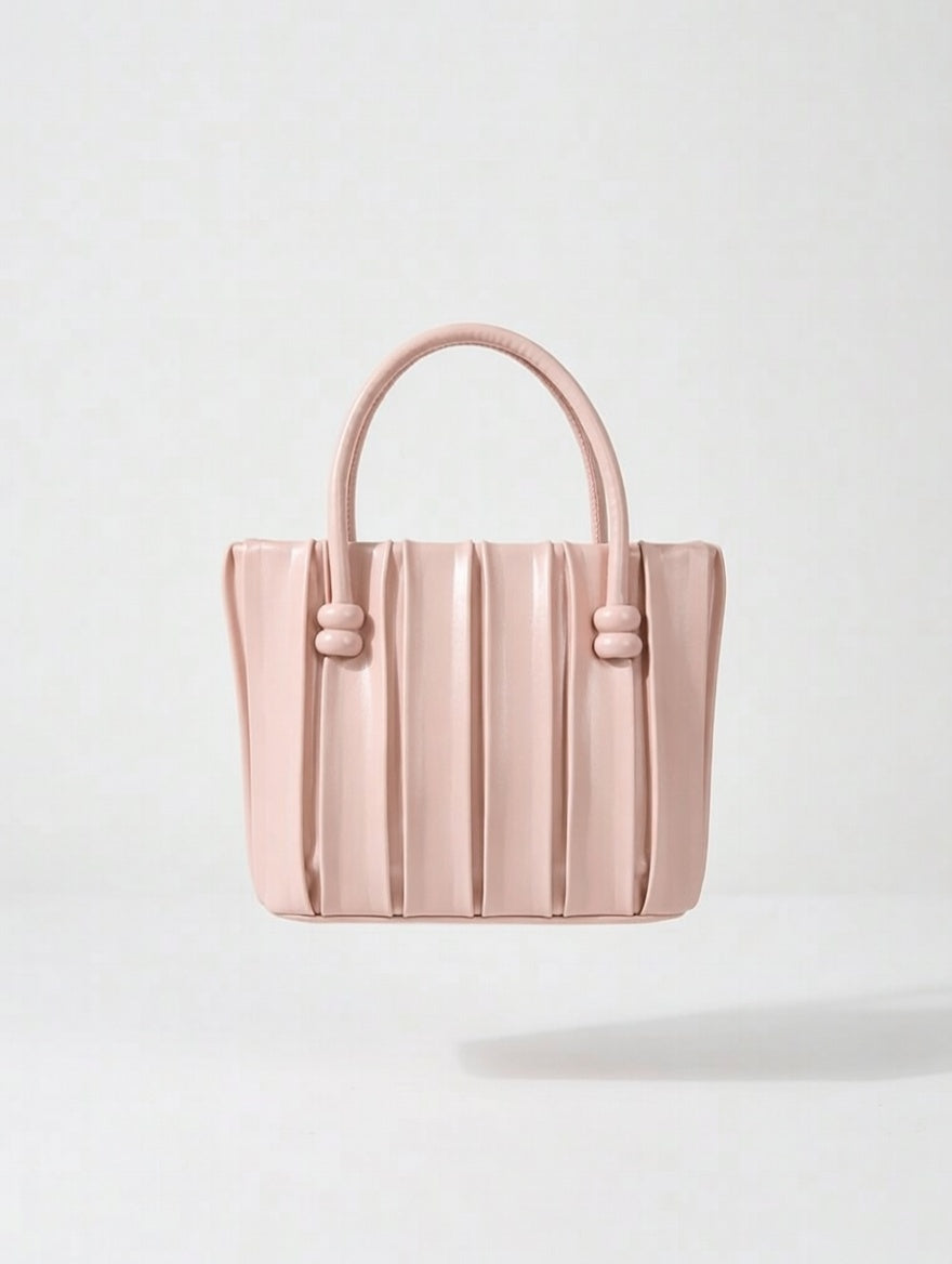 The Dual Carry Bag — Top Handle & Crossbody PU Leather Medium Bag