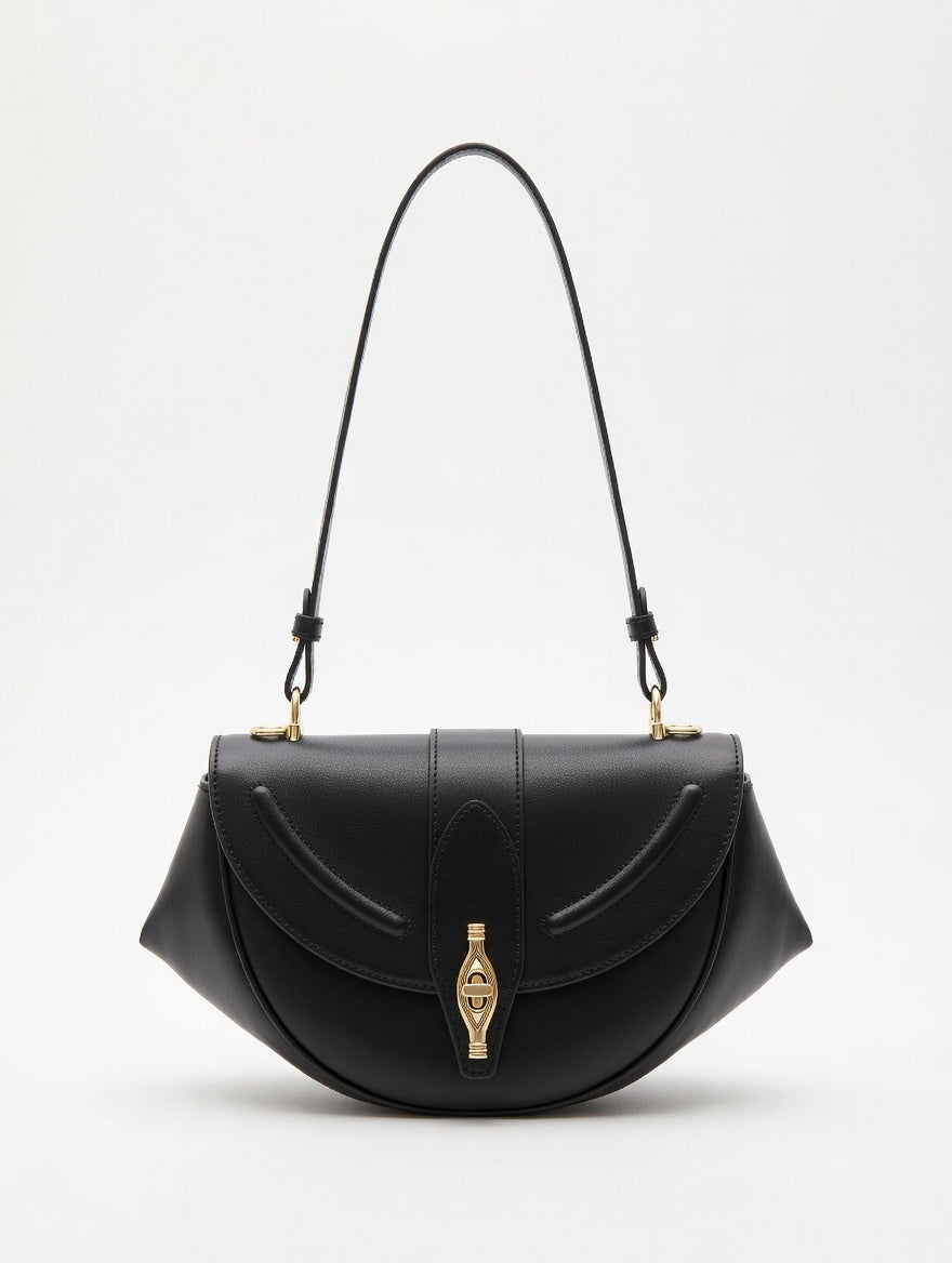 The Vintage Saddle Bag — Heritage-Inspired PU Leather Small Saddle Shoulder Bag 2