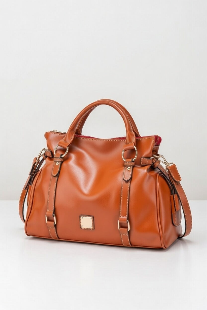 The Tassel Handbag — PU Leather Large Handbag with Tassel Detail 3